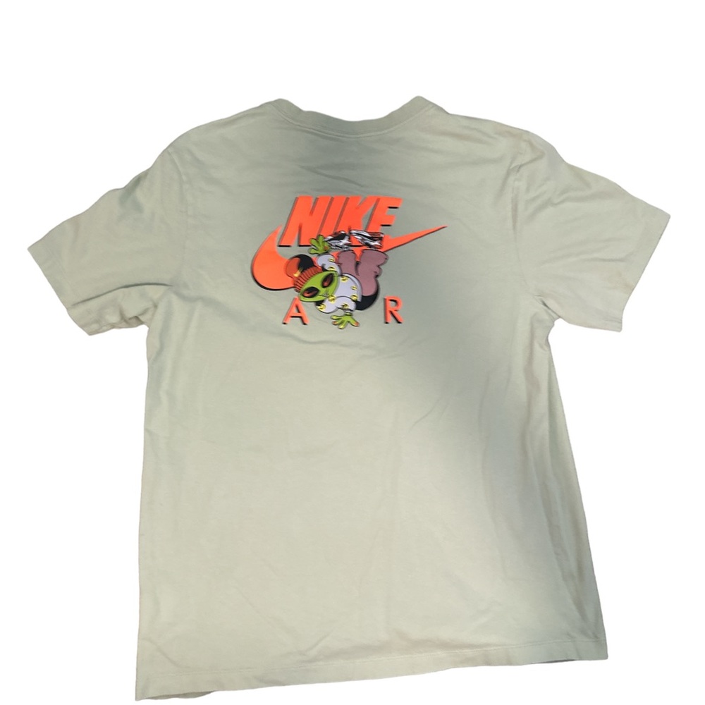 Nike Air Alien Airmax Tshirt Size Large Men’s Green Neon Colors